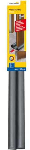 Schellenberg 66225 Zugluftstopper für Türen, max 95 cm breite, Spalte max 2 cm höhe, kürzbar