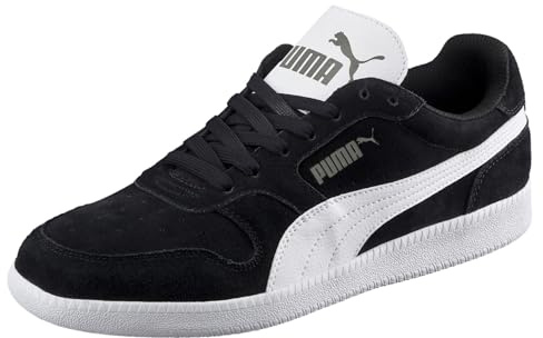 PUMA Unisex Icra Trainer SD Shoes, Black-White, 45 EU