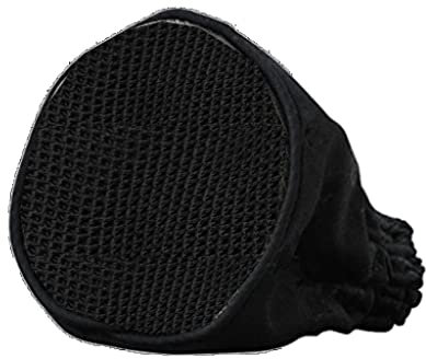 Sharplace Professional Hairdressing Foldable Canvas Black Universal Hair Dryer Sock Diffuser Blower Attachment Blow Tool