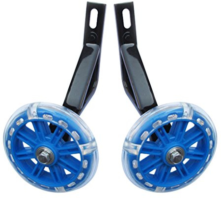 VORCOOL Kinderfahrrad Stützräder Universal Fahrrad Stabilisatoren Hilfsräder Training Räder 20 Zoll (Blau)