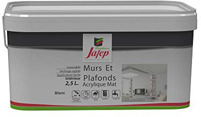 Peintures Jafep 21834335 MURS et Plafoniere, Limone Verde