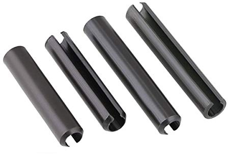 100 Stück M3 Federstift Elastic zylindrischen Hohl Pin Splint Positionierstifte 25mm