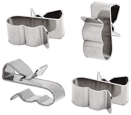 PHITUODA 60 clip fermacavi per pannelli solari, in acciaio inox, lunghezza 22 mm