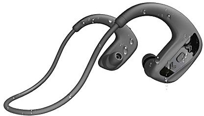 Cyboris Écouteurs de Natation Casque Bluetooth 5.0 Écouteurs sans Fil IPX8 Étanche, Lecteur MP3 16GB & Réduction du Bruit, Écouteurs Sport Stéréo HiFi Intra-auriculaire pour Course, Cyclisme, Gym