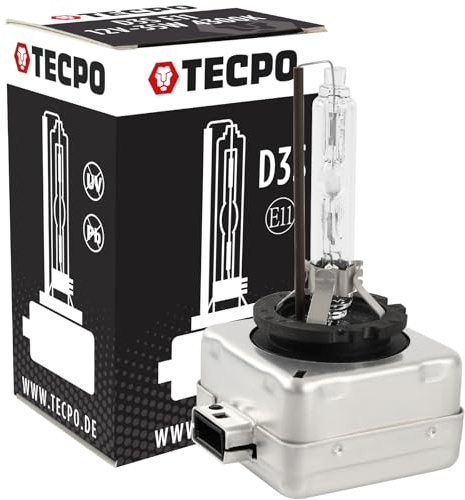 TECPO D3S Xenon Brenner 12V 35W Scheinwerferlampe Neutralweiß HID Xenon Birne