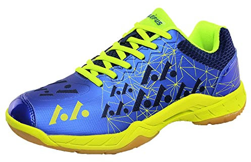 PENXZT Badminton-Tennisschuhe Für Herren Und Damen, Leichte Hallenschuhe, Tischtennisschuhe, rutschfest,B,43 EU