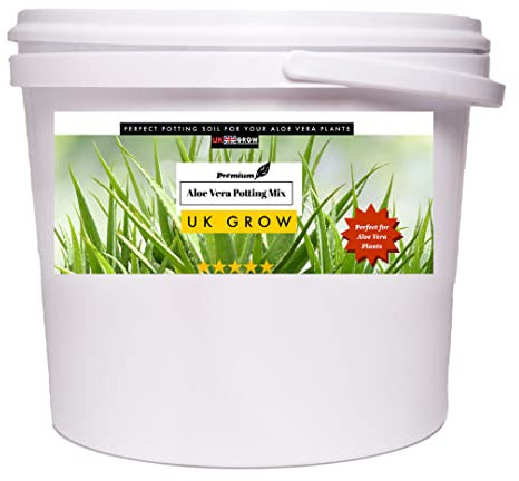 UK GROW Premium Aloe Vera Potting mix BUCKET (20L)