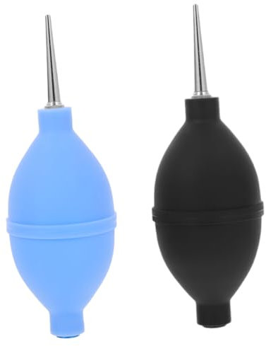 DOITOOL 2stücke Reinigungsgebläse Für Kameraobjektive Linsengebläse Mit Langem Mundstück Luftgebläse Ohne Strom Oder Batterien Einfache Bedienung Und Langlebig