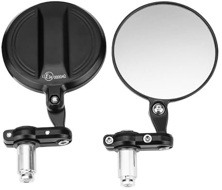 Lenkerendenspiegel Für K&AWASAKI Für Ninja Für Z650 Für Z750 Für Z800 Für Z900 Universal Motorrad Spiegel Bar End Spiegel