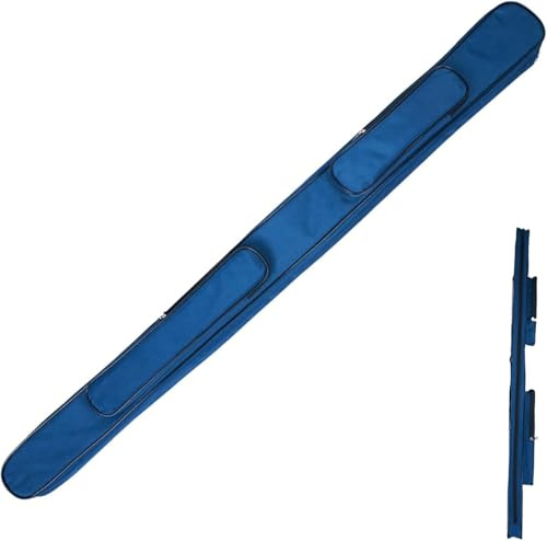 WSOGYDOTX Blue Sword Bags,Waterproof Oxford Cloth Sword Bag,Single Layer Sword Bag Internal Compartment,Multifunctional Backpack for Samurai Sword,Bokken,Tai Chi Sword,Fishing Rod-130CM