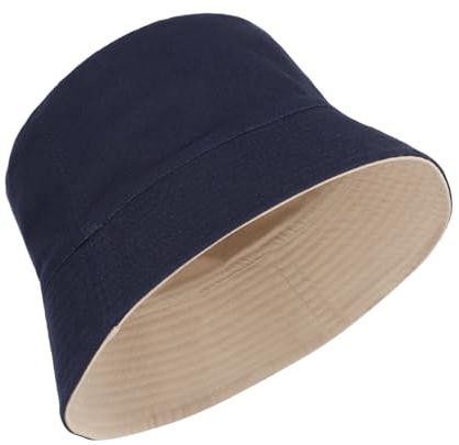 TAGVO XL/XXL Fischerhut, Anglerhut Für Großen Kopf UPF50+ Baumwolle Reversibel Bucket Hat Sommer UV-Schutz Sonnenhut Für Damen Herren