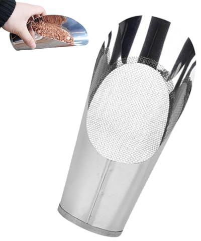 Paletta a secchio, a forma di secchio, in acciaio inox, leggera, per piantare casa, giardino, esterno