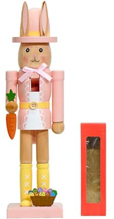 Gramigg 12 Poulas Chiens Chaliens Noix Casse-Noix Noisette en Bois Coloré