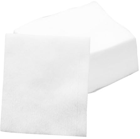 WEKADRIN 400 Stück Make Up Wattepads aus Fusselfreiem Vliesstoff Saugfähig und Tragbar für Gesichtspflege zu Hause und Salon
