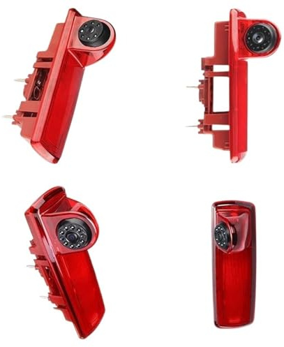 DZSYANJIASM caméra recul Rétroviseur de Voiture 7 Pouces avec feu Stop et caméra de recul pour Trafic 3 Tension 12 V Webcam recul Voiture(Without Bracket)