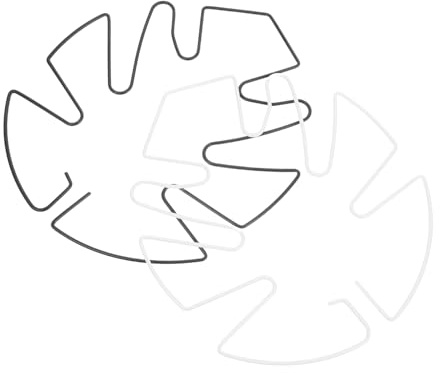 SUPVOX 2pcs Monstera Plant Support Rack Versatile Stem Holder for Climbing Plants Sturdy and Reusable