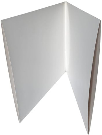 Rock On Wall – Lot de 3 pochettes cartonnées Gatefold blanches 33T – étui double vinyle LP en carton rigide 300 g/m² – remplacement & protection disques vinyles