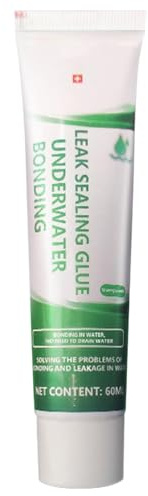 Underwater Aquarium Sealant - 60ml Aquarium Mending Adhesive | Strong Adhesion Fast Curing Safe Sealant For Installing Decorations | Aqua-rium Glue - Fish Tank Repair Maintenance