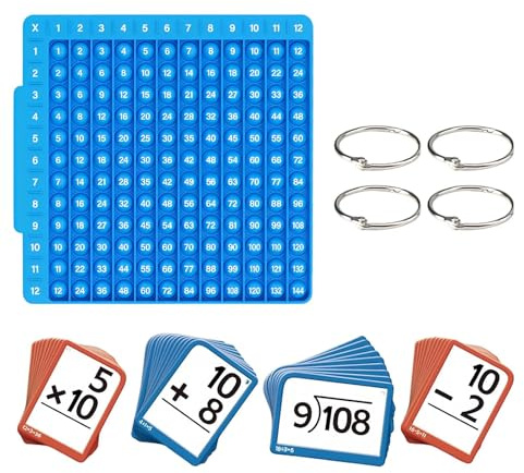 Interaktives Mathe-Übungsset, Mathe Flash Karte Mit Additions Multiplikationstafel, Pädagogische Lernspiele Für Kinder Im Alter Von 1–6 Jahren, Mädchen, Heimschule, Kindergarten