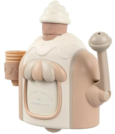 Heladera de Baño - ABS 23x20,5x8cm | Actividad Divertida con | Juguetes de para niños con Espuma de para niños y niñas de 3 a 6 años Parque de Ducha de baño en casa