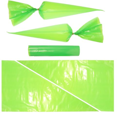 NAMOARLY Sacchetti per Stucco Punta Triangolare, 50 Pezzi in Ldpe Resistente, Sacco Sigillante per Malta e Cemento, Utensili per Stuccatura Piastrelle e Muratura, Applicatore per Lavori