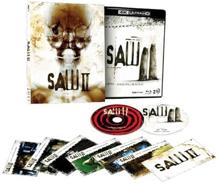 Saw II (2005) – 4K UHD + Blu-ray Limited Edition 3D Lenticular Hardcase + Art Cards