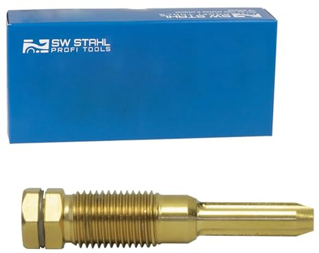 SW-Stahl 03668L-3 Reibahle M12 x 1,25 x 59 mm - TIN Glühkerzenkanal | Spezialwerkzeug für Diesel Motoren - Ideal zur Reinigung und Instandhaltung der Glühkerzen - Präzises Werkstatt Zubehör