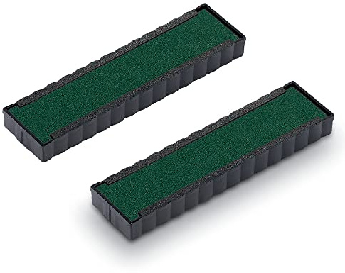 Trodat Ersatzkissen 6/4916 für Printy 4916 – Stempelfarbe grün, 2er-Pack