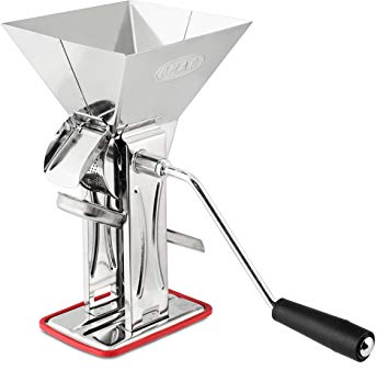 Home Pachino Passa Pomodoro Manuale, Grigio, 15 x 15 x 26.5 cm