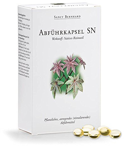 Sanct Bernhard Abführkapsel SN mit nativem Rizinusöl 120 Kapseln