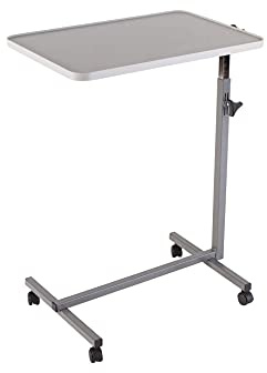 Bett-Tisch INVACARE L865 fahrbarer, höhenverstellbarer Bett-Tisch Beistelltisch