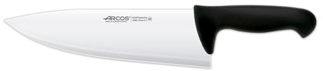Arcos Series 2900 - Cleaver Knife Butcher Knife - Blade Nitrum Stainless Steel 11 - Handle Polypropylene Black Color
