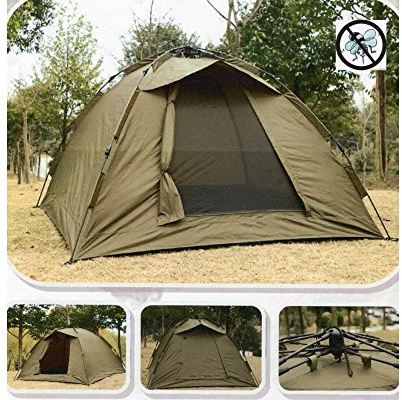 Q-Tac Ruck Zuck Bivvy, 2 Mann Angelzelt, Karpfenzelt, DAS ORIGINAL 250 x 250 cm