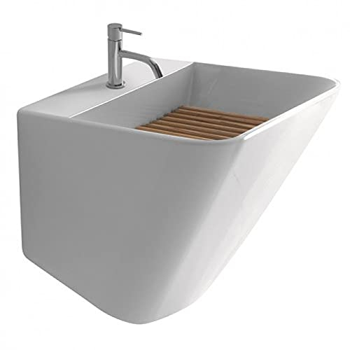 LAVABO LAVATOIO GALASSIA MEG11 55X47 BIANCO