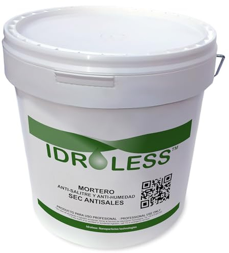 Mortero Sec Antisales 20kg Capilaridad Salitre Eflorescencias Humedad Muros