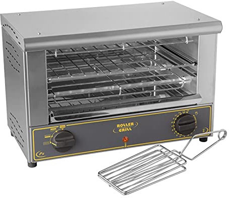 Salamandre 304010 Barbecue en acier inoxydable 230 V 2700 W 36,5 cm x 30 cm x 45 cm