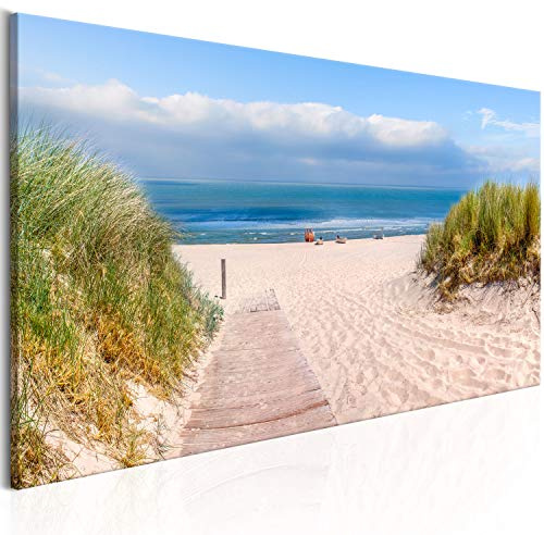 murando - Leinwandbild Landschaft Natur Himmel, 120x40 cm, 1-teilig, modern | Hochwertige Leinwand, sofort aufhängbar, ideal fürs Wohn- oder Schlafzimmer, wasserfest und lichtecht, langlebig, stilvoll