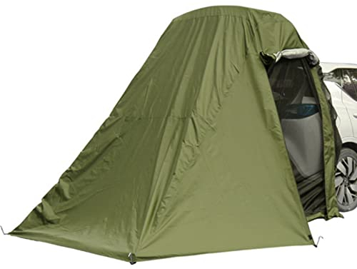 TMXKOOK Pop-up-Autozelt, der perfekte Roadtrip für das Camping für Autocamping, EIN einfaches Setup-Farbton-Markise-Zelt mit ReiÃŸverschluss- und Heckklappenschatten für SUV-Camping