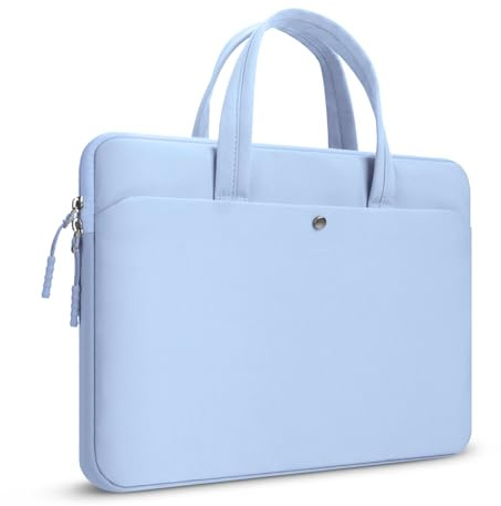 MicaYoung Funda Portatil 14 Pulgadas Bolsa PC Portátil Sleeve, Maletin Ordenador Portatil Funda Chromebook Bandolera Ordenador para MacBook Pro 14 pulgadas M1 M2 A2779 A2442 (2021-2023), Azul