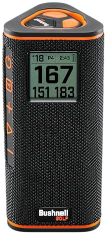 Bushnell Golf Wingman View Golf Speaker with GPS Distances