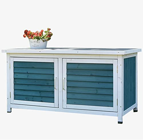 Abri de rangement extérieur en bois, armoire de rangement pour outils de jardin étanche, petite maison de jardin avec grand espace, pour meubles de terrasse, tondeuse à gazon, toutes saisons (taille :