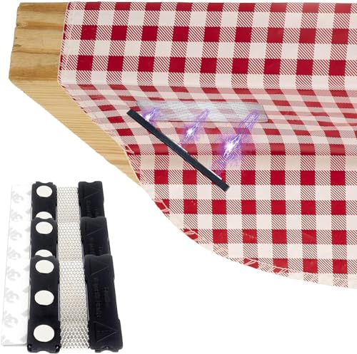CUNGLIN Tischtuchhalter Clips Tischdeckenbeschwerer 6 Stück, Tischtuchklammer Extra schwer Tischdeckengewichte magnetische Garten Tischdeckengewichte
