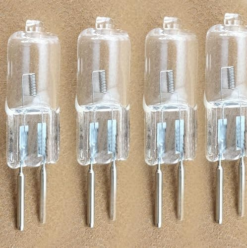 JZLBBC 10Pc Capsule Ampoule Halogène G5.3 36V 20W 35W 50W Halogènes Ampoules G5.3 Pour Lampe Aromatique, Lampe De Travail Mécanique, Lustre En Cristal,50W