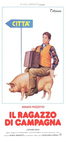 Generico Locandina Il ragazzo di campagna | Poster 33x70 cm | Renato Pozzetto cult anni ’80 – SACWEBPHOTO