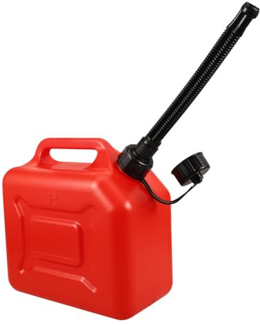 Vaguelly Tanica Gasoline da Riutilizzabile con Contenitore per Trasporto e Stoccaggio Carburante Adatto per Petrolio e Altri Liquidi Design Antispruzzo e Resistente