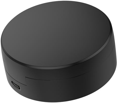 ANGGREK Smart Ring Charging Box, Compact ABS Fast Charging Charger for RingConn Gen1 Smart Ring with 590mAh Battery and Indicator Light (10-11#)