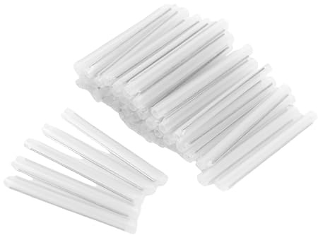 Jeanoko Fiber Optic Splice Sleeves Durable 200pcs Heat Shrink Protectors for Home Network Installations PE EVA Tubes Bulk for Cable Trays