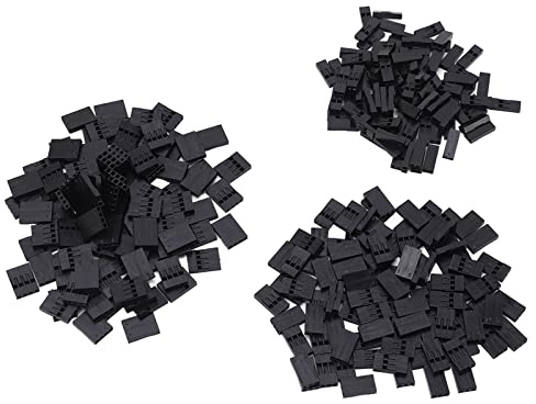  Connector Kit 300Pcs, 2.54mm Pitch Pin Headers & Crimp Terminals, Electrical Wire Connectors for 3D Printer Automotive
