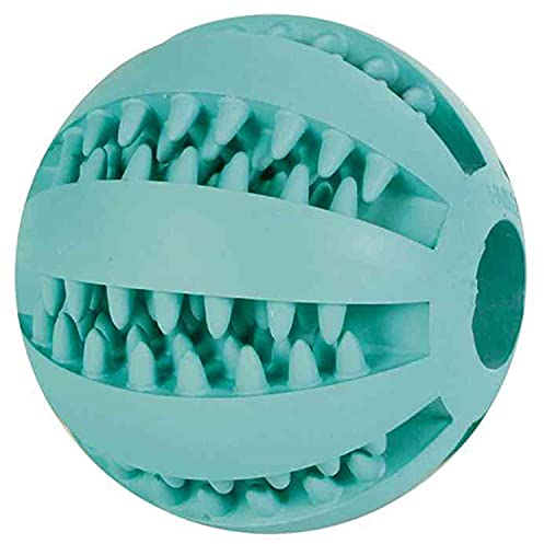 Trixie, Hund, Denta Fun Ball, Naturgummi mit Minzgeschmack, Alle Rassengrössen, 7 cm