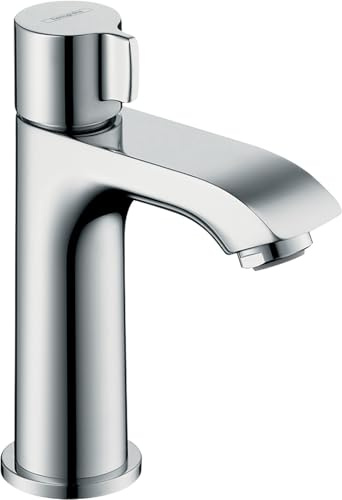 hansgrohe Metris Standventil, Auslauf Höhe 100mm, für Kaltwasser, ohne Ablaufgarnitur, Chrom